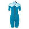 neilpryde damsky neopren spark blue zadni zip windsurfingkarlin short zadni strana