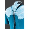 neilpryde damsky neopren spark blue zadni zip windsurfingkarlin short sucháč
