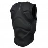 impact vest neilprzde black front zip back side
