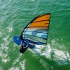 cyan orange neilpryde sails V8 2023 model obrazek