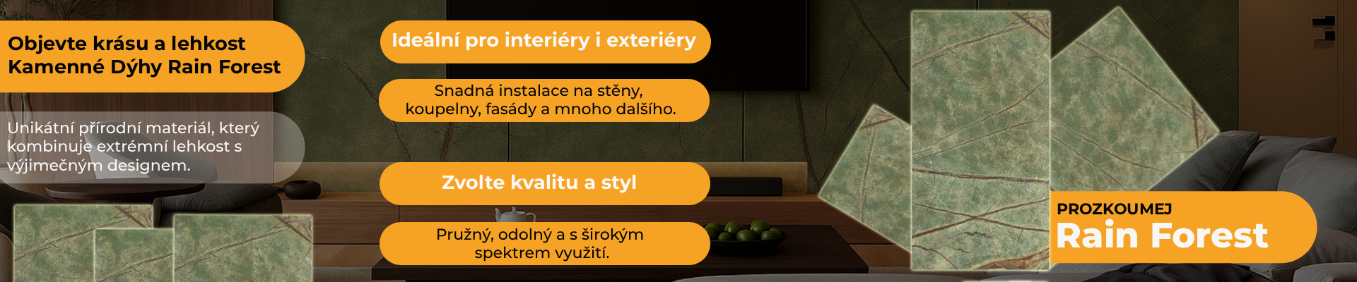 Detailní záběr na kamennou dýhu Kund Black, vyrobenou z přírodní břidlice, ukazující její jedinečnou texturu a elegantní černé odstíny
