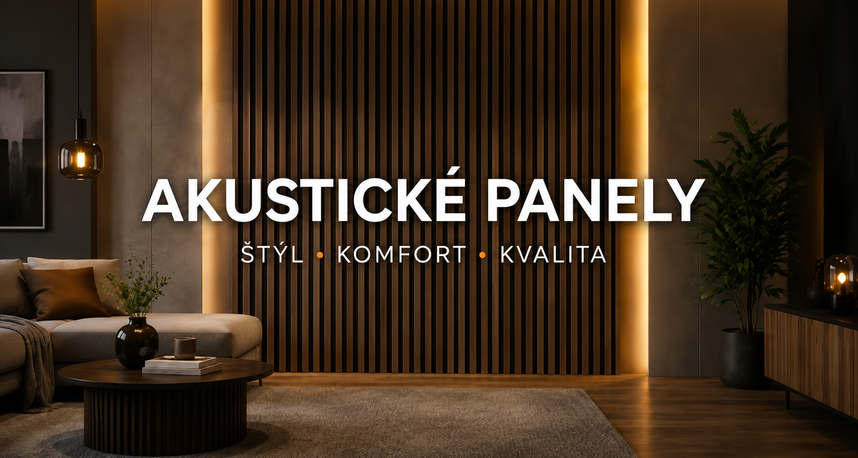 Akustické panely – drevené obkladové panely na zlepšenie akustiky, moderný dizajn a štýlové interiéry.