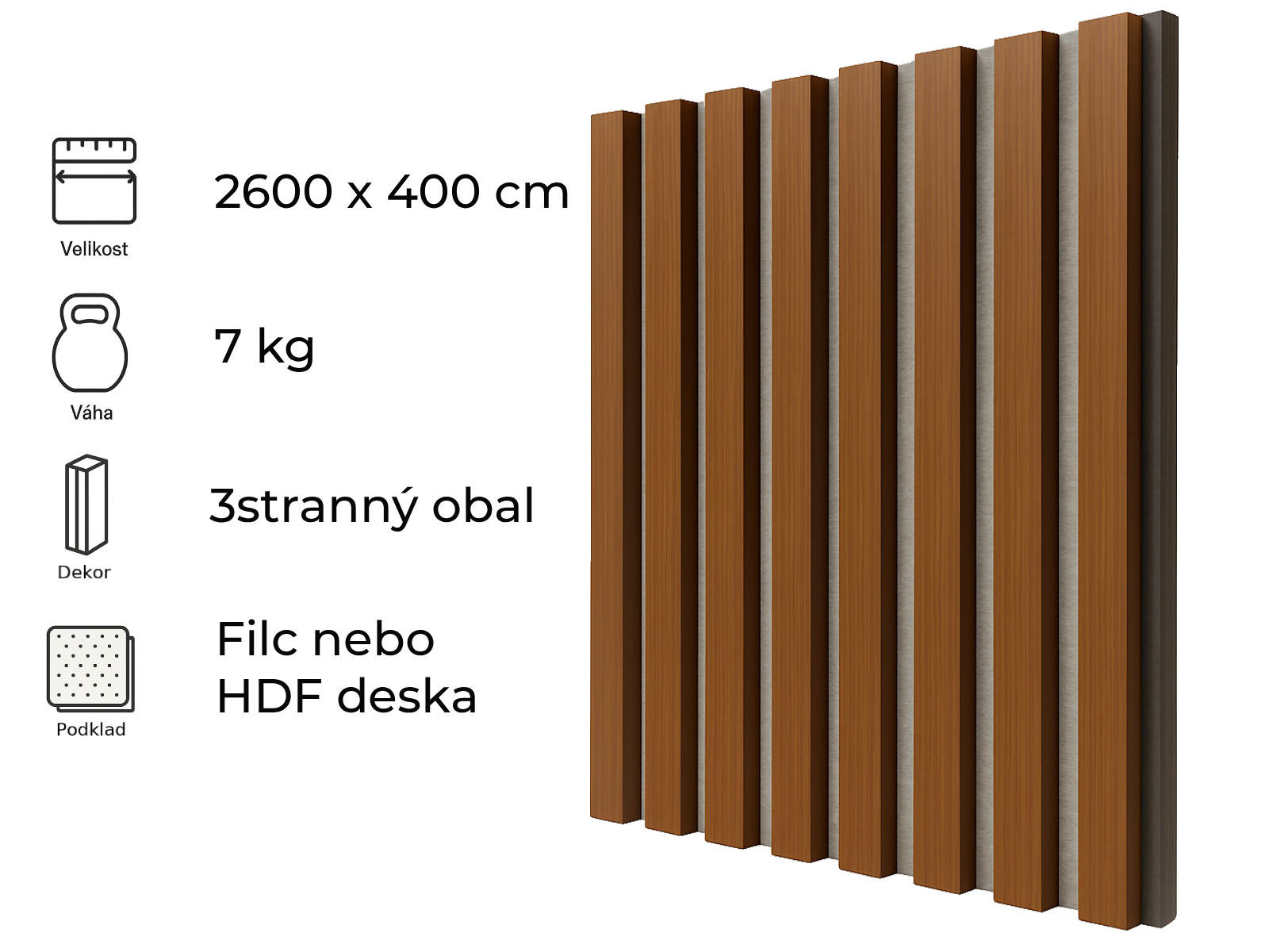 AKCE akusticky panel
