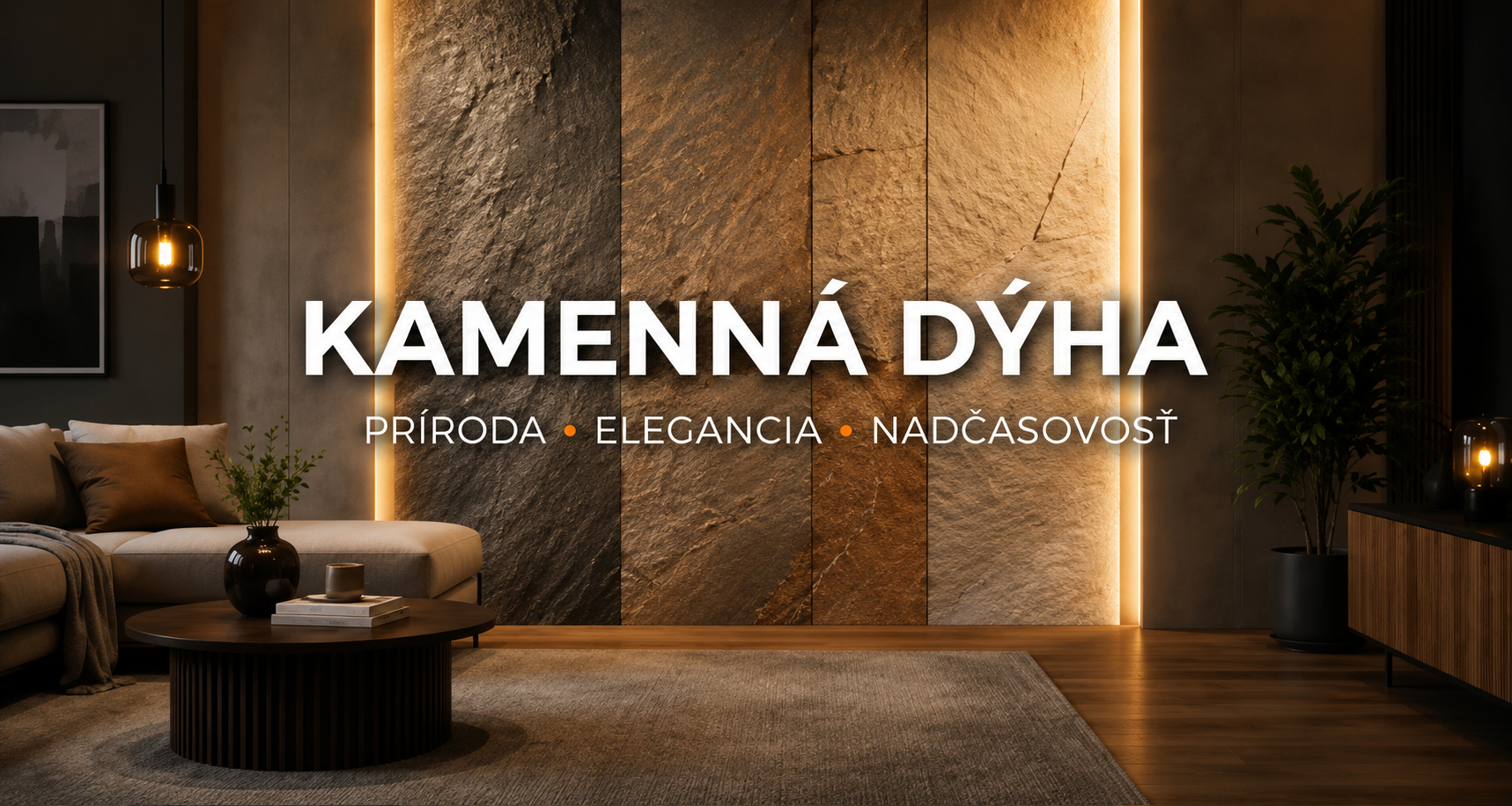 Kamenná dyha – prírodný kamenný obklad z pravého kameňa pre moderné interiéry aj exteriéry.