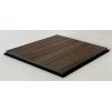 Set of 9 Decorative Wall Panels, Walnut Finish, Rhombus