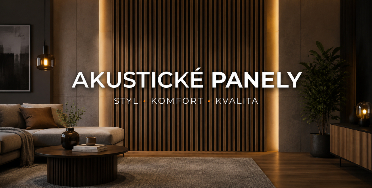 Akustické panely – dřevěné obkladové panely pro lepší akustiku, moderní design a stylové interiéry.