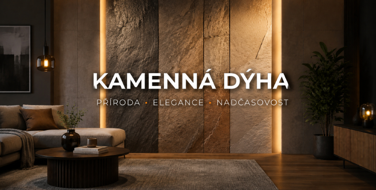 Kamenná dýha – přírodní kamenný obklad z pravého kamene pro moderní interiéry i exteriéry.