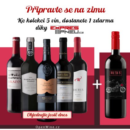 Kolekce vína - Připravte se na zimu s námi a EXPRESPNEU