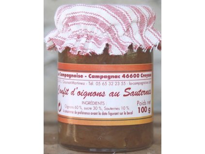 Confit d'oignons au Sauternes 100g