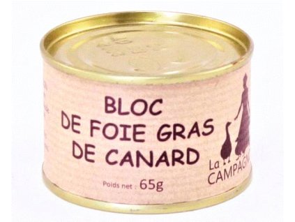 Bloc de Foie gras de canard 65g Campagnoise Creysse