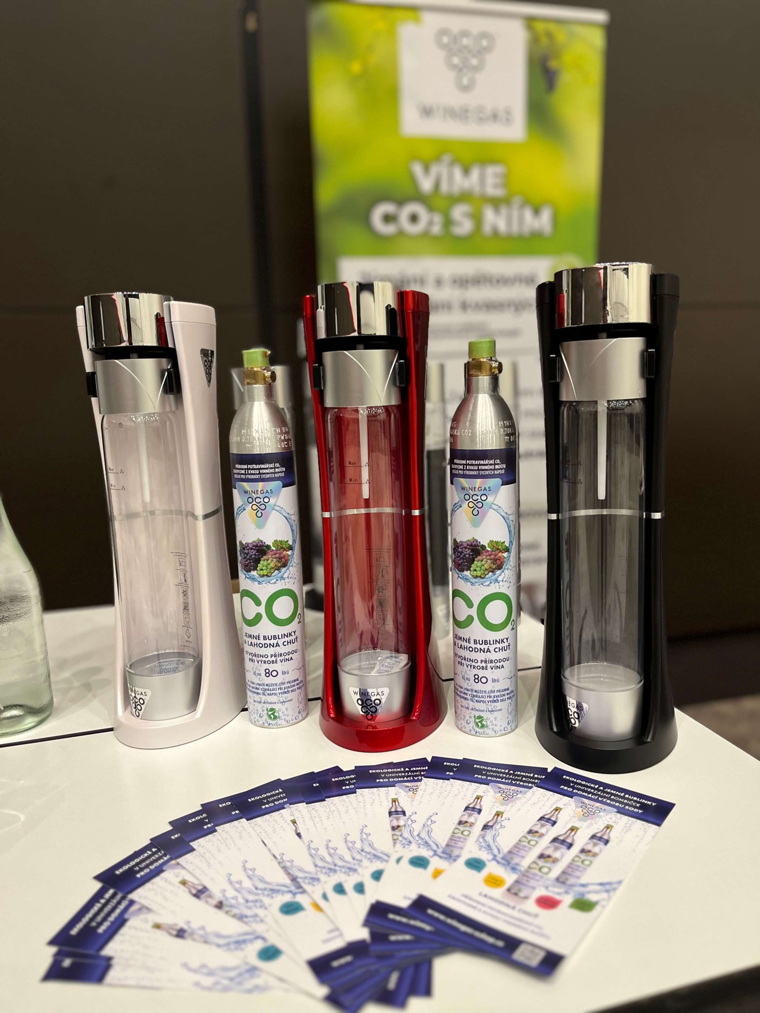 Tajemství dokonalé perlivosti: Představujeme revoluční výrobník WineGAS