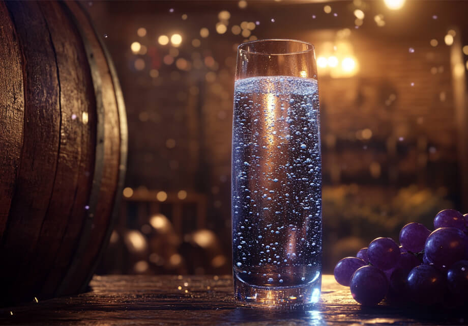 CO₂ z vína: Tajemství jemného perlení