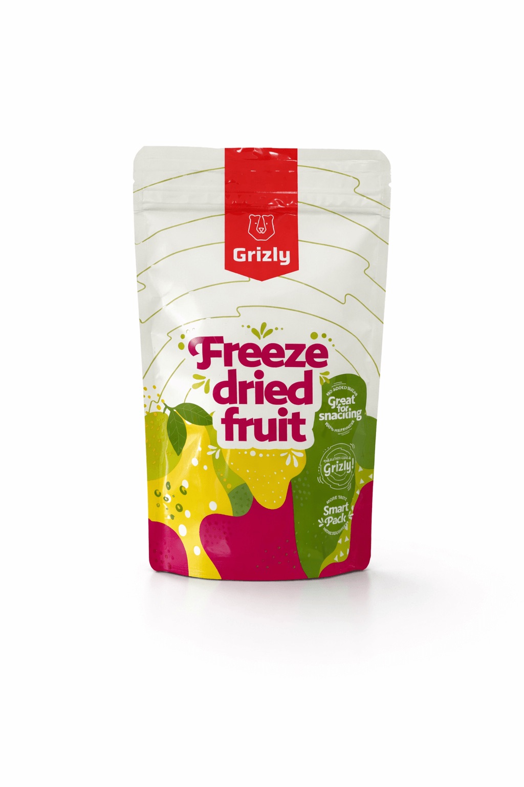 GRIZLY Jablka lyofilizovaná, 50 g