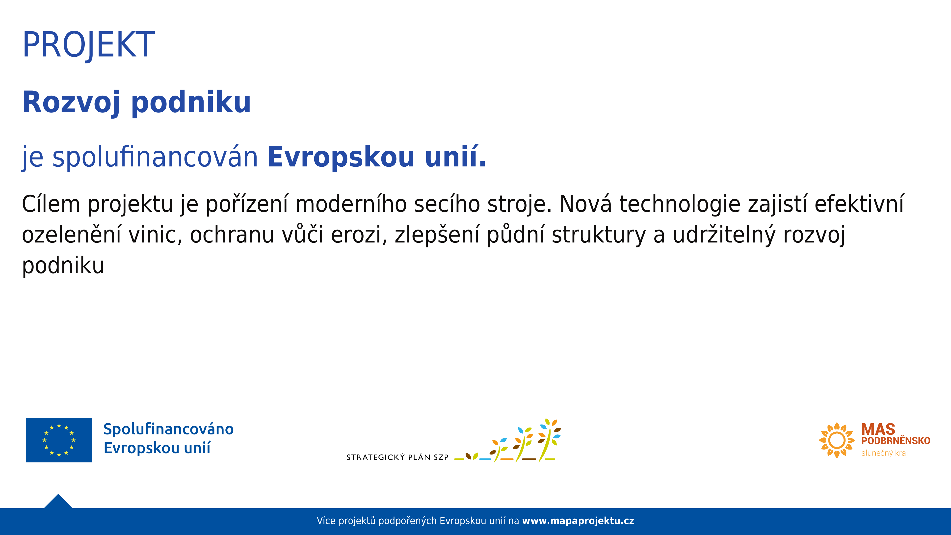 Rozvoj vinařství s podporou EU