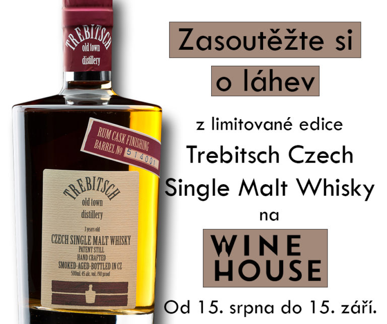 Soutěž o láhev české whisky Trebitsch