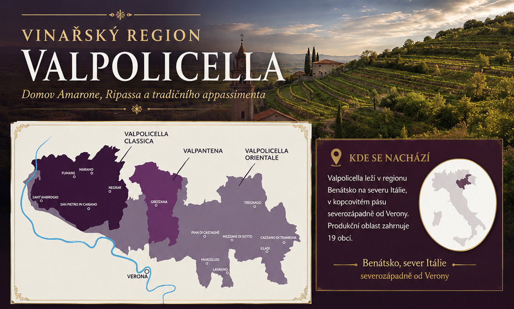 Vína z Valpolicelly: Amarone, Ripasso a italská červená klasika