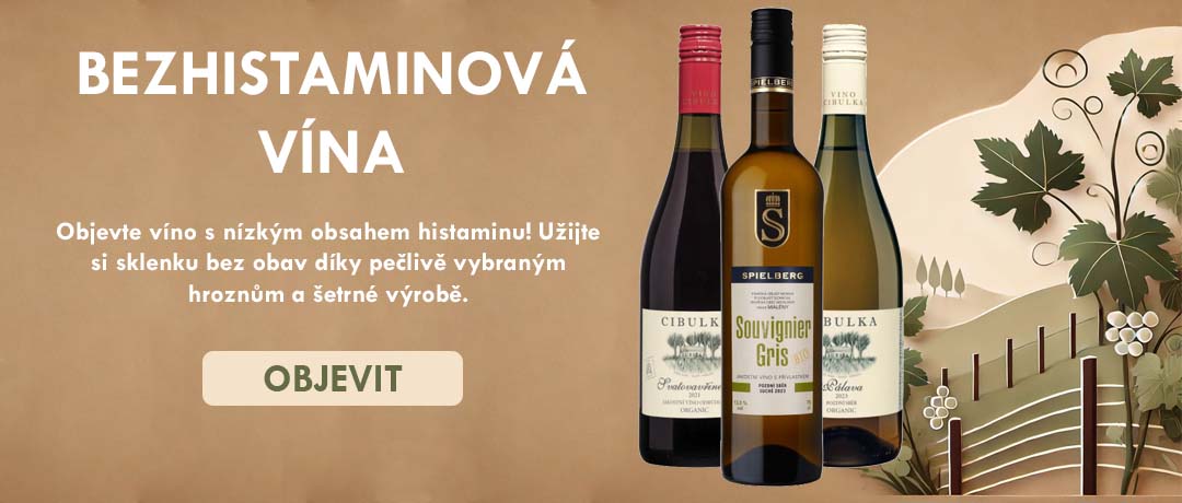 Bezhistaminová vína