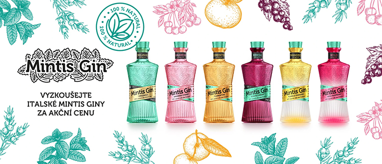 Vyzkoušejte italské Mintis giny