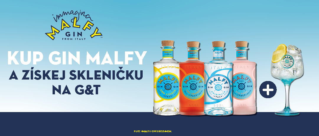 Malfy + sklenice jako dárek!