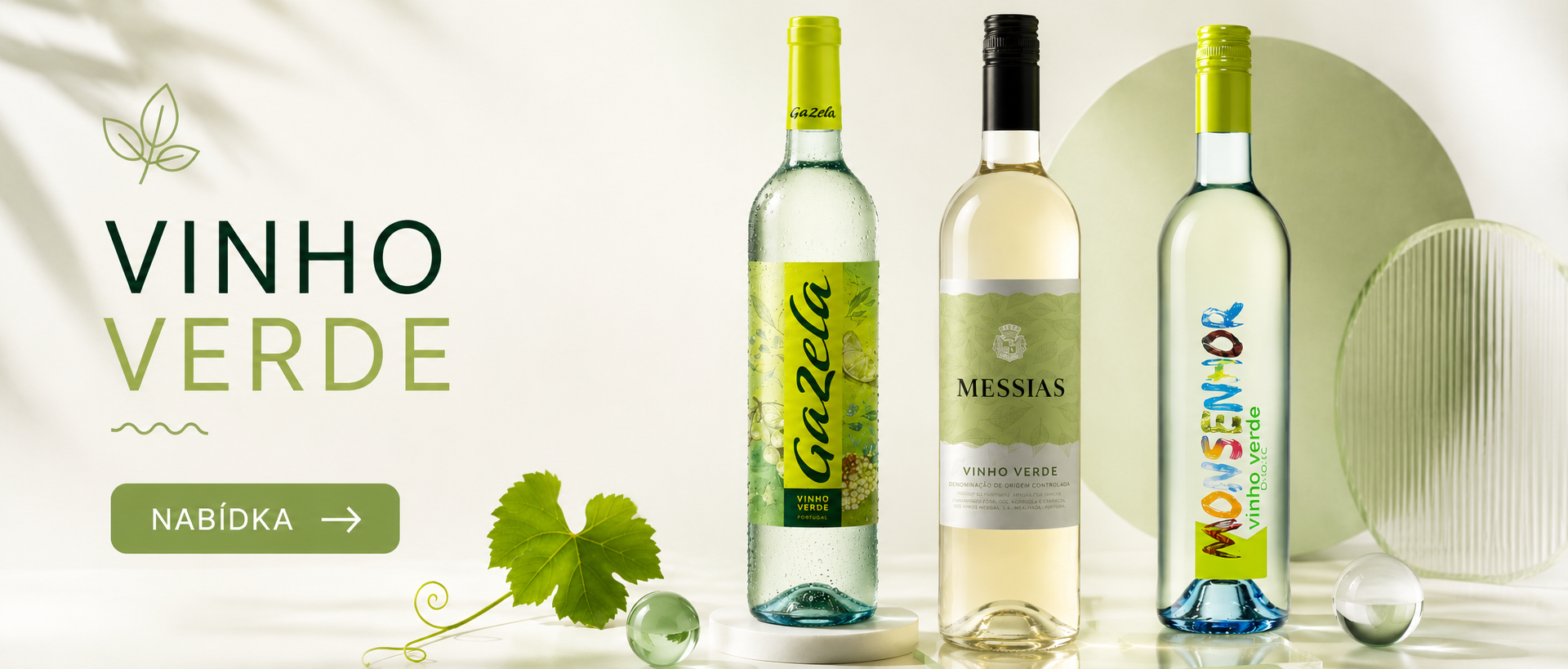 Vinho Verde – svěží bílá vína z Portugalska.