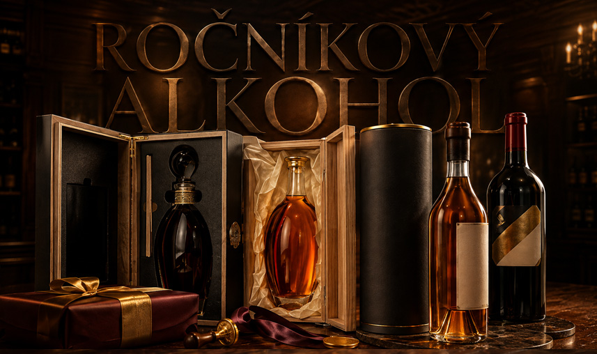 Dárek k výročí – ročníkový alkohol a destiláty