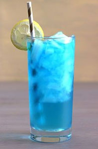Blue Lagoon drink