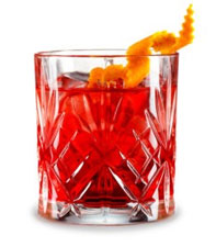 Negroni drink