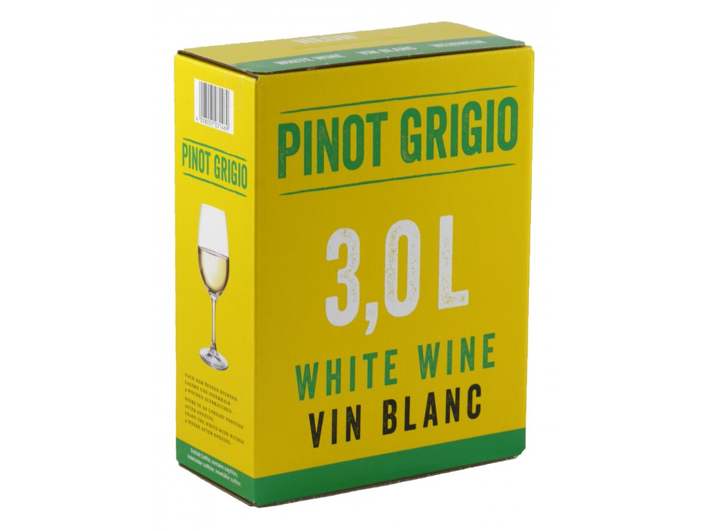 Pinot grigio store bag in box