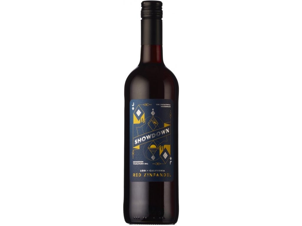 Showdown The Messenger Red Zinfandel 2020, 0,75l Winehouse.cz