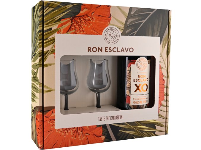 Ron Esclavo XO + 2 sklenice, 42 , 0,7l