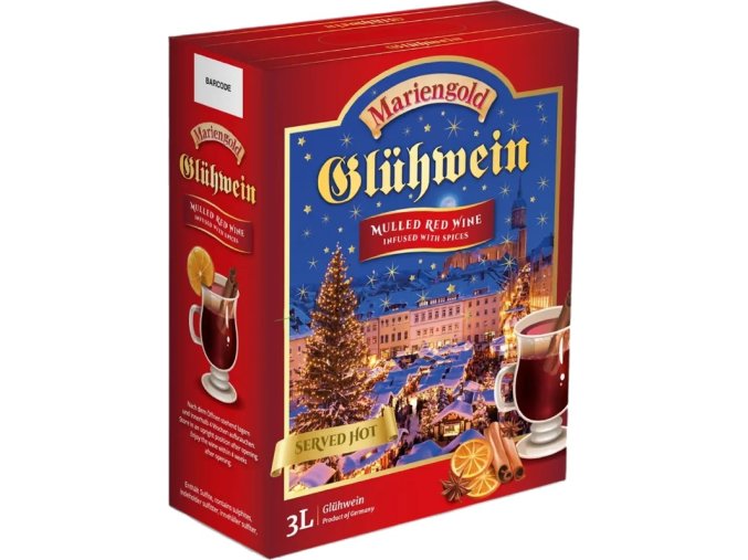 Gluhwein svařák, Bag in Box, 10,0 , 3l
