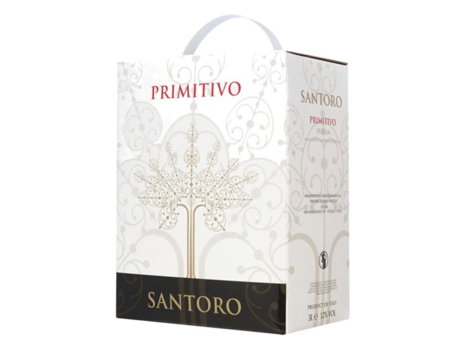 Santoro Primitivo Puglia IGP, bag in box, 3l