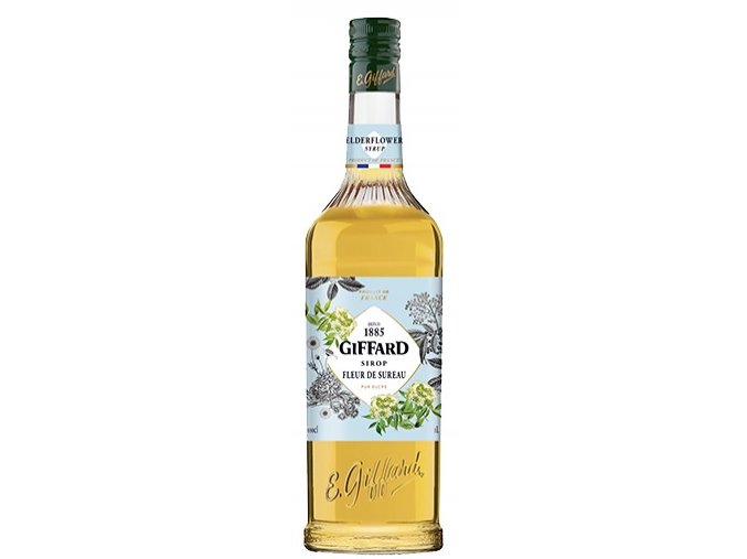 Giffard Elderflower, bezinkový sirup, 1l