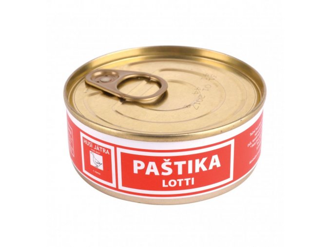 Paštika "Lotti" z husích jater Foie Gras 50%, Töpfer, 90g