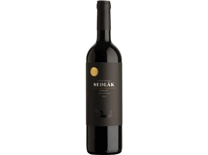 Merlot, 2023, výběr z hroznů, suché, Sedlák, 0,75l