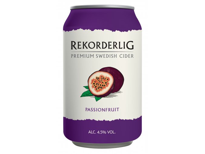 Rekorderlig Cider Passionfruit 33 cl Can