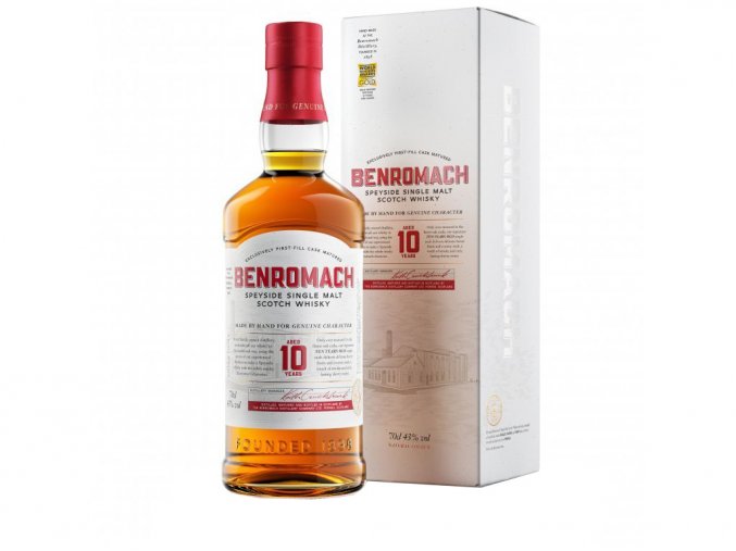 Benromach 10 YO, Gift Box, 43%, 0,7l