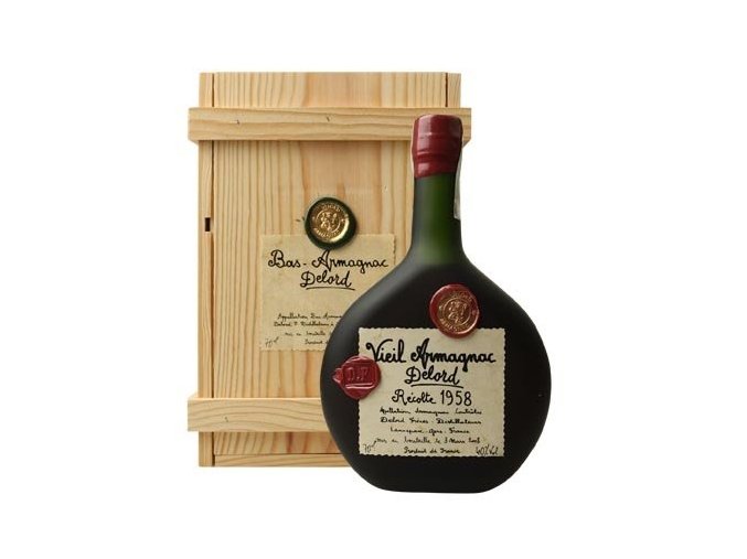 Armagnac Delord Millésimés 1958, 0,7l