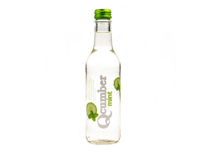 Qcumber & Mint - okurková limonáda, 330ml