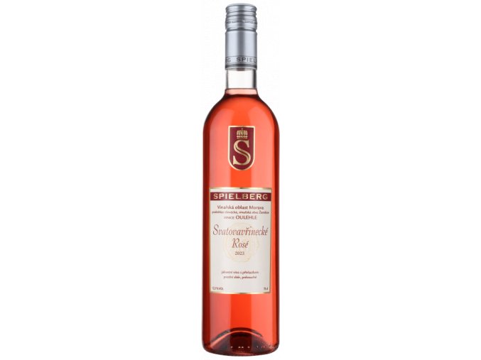 A Svatovavřinecké rosé, 2023, pozdní sběr, polosuché, Spielberg, 0,75l