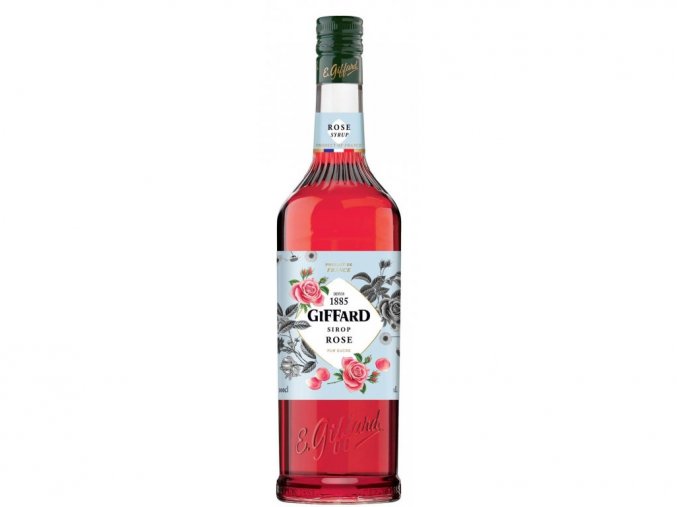 Giffard Rose, sirup z růží, 1l