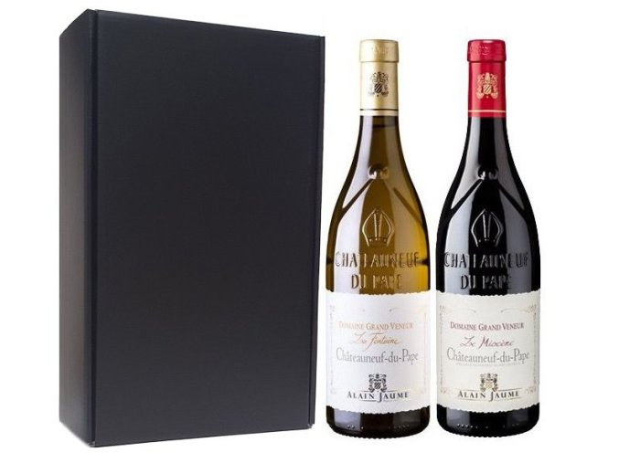 chateauneuf du pape domaine grand veneur alain jaume sada 2 vin 2x0 75l