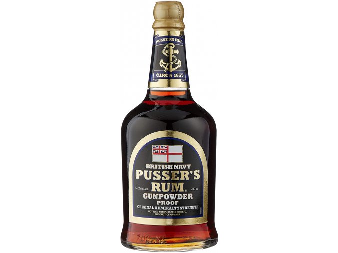 Pusser´s Gunpowder Proof Rum, 54,5%, 0,7l
