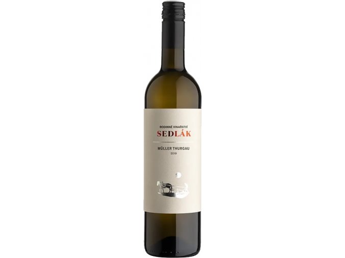 Muller Thurgau, 2024, zemské, suché, Sedlák, 0,75l
