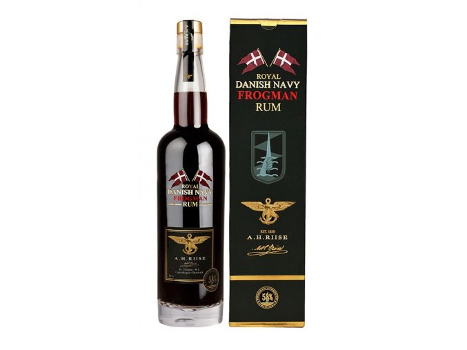 A.H. Riise Frogman Rum, 58%, 0,7l