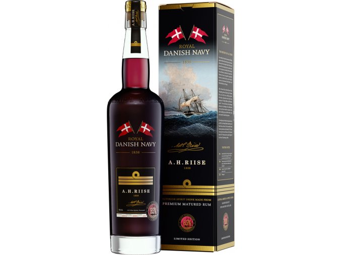 A.H.Riise Royal Danish Navy Strenght Rum 55%,