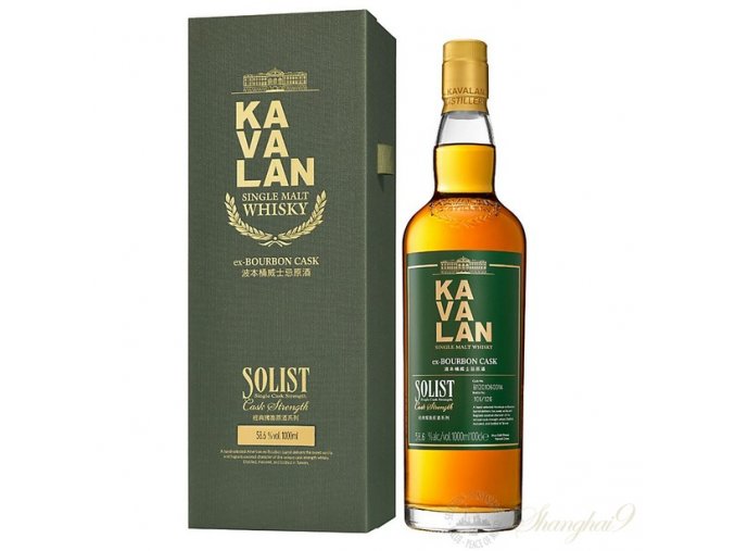 Kavalan Solist ex Bourbon Cask Strength, 57,8% 0,7l1