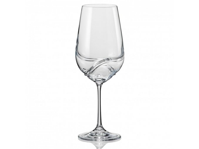 Sklenice na víno Turbulence, Crystalex, 550ml, 2ks