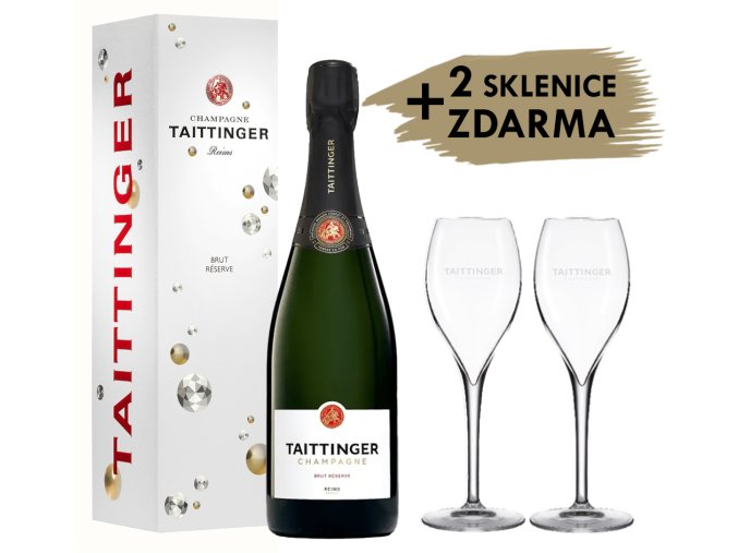 taitinger akce sklenice zdarma