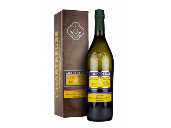 Chartreuse Yellow Sommelier Liqueur, 45%, 0,7l